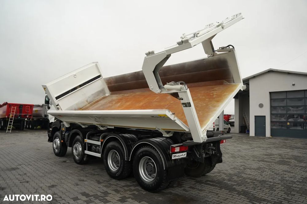 Renault K 480 / 8x4 / WYWROTKA DWUSTRONNA - 6 M / HYDROBURTA / HYDROKLAPA / AUTOMAT / EURO 6 / - 10