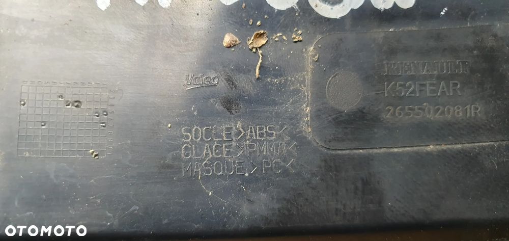 Lampa prawy tył tylna prawa Dacia Logan II Kombi 265502081R - 10