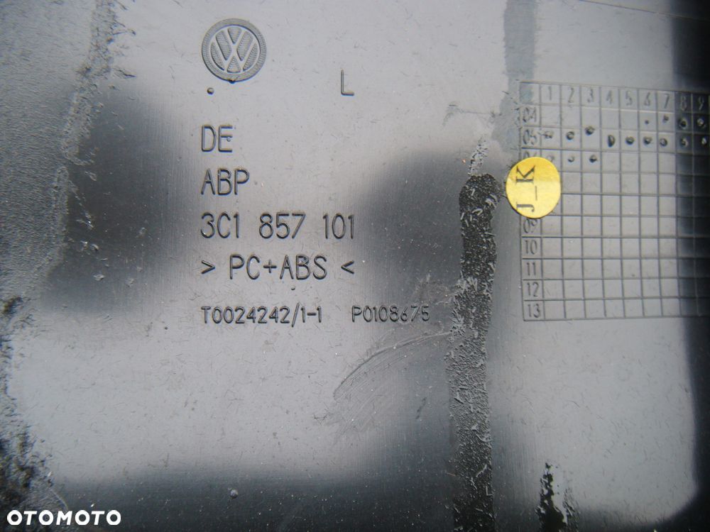 vw passat b6 schowek pasażera europa 3c1857101 - 2
