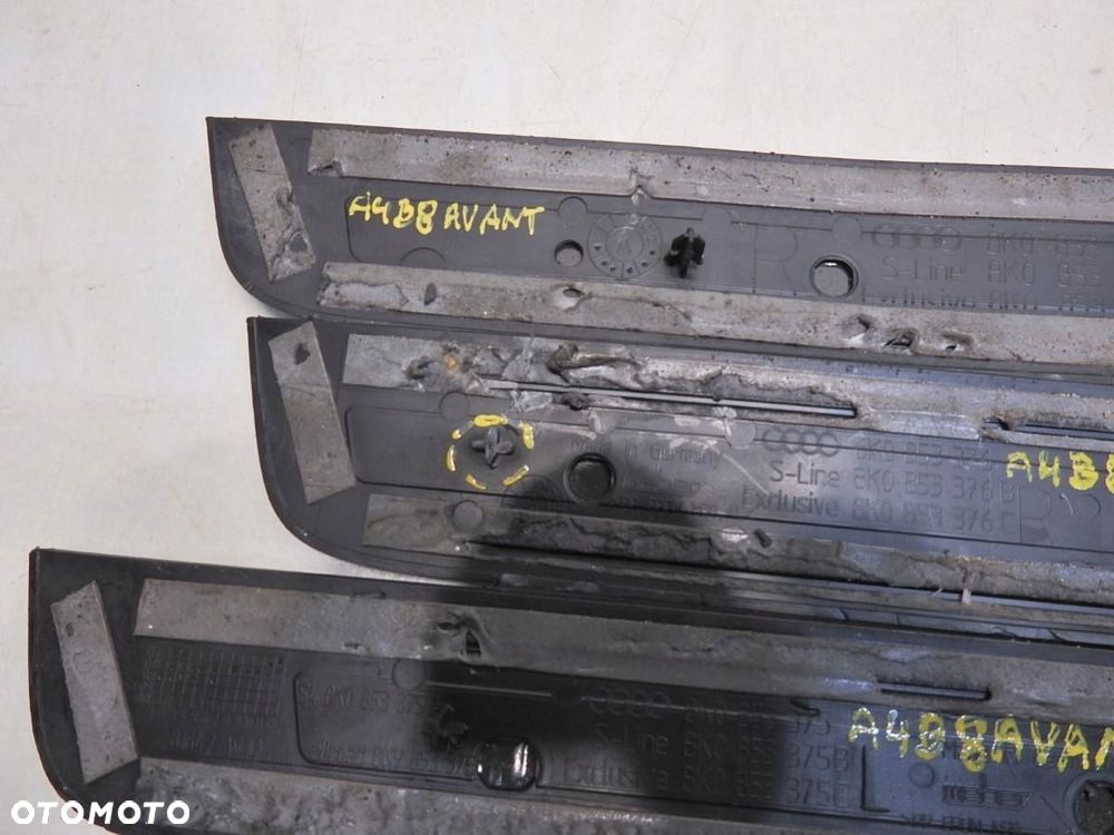 LISTWY PROGOWE AUDI A4 B8 AVANT 8K0853373 - 3