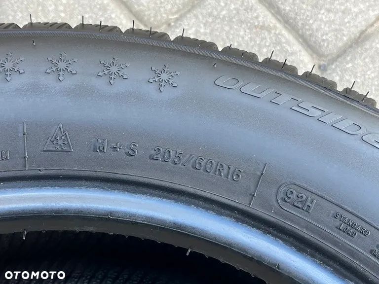 CZTERY ZIMOWE OPONY AUSTONE 205/60 R16 92H  7,5 MM BIEŻNIKA ZIMA - 7