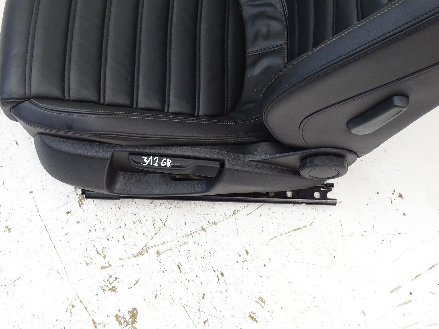 FOTEL LEWY PRZÓD PRZEDNI KIEROWCY SKÓRA VW PASSAT CC LIFT 3C8 PODGRZEWANY - 3