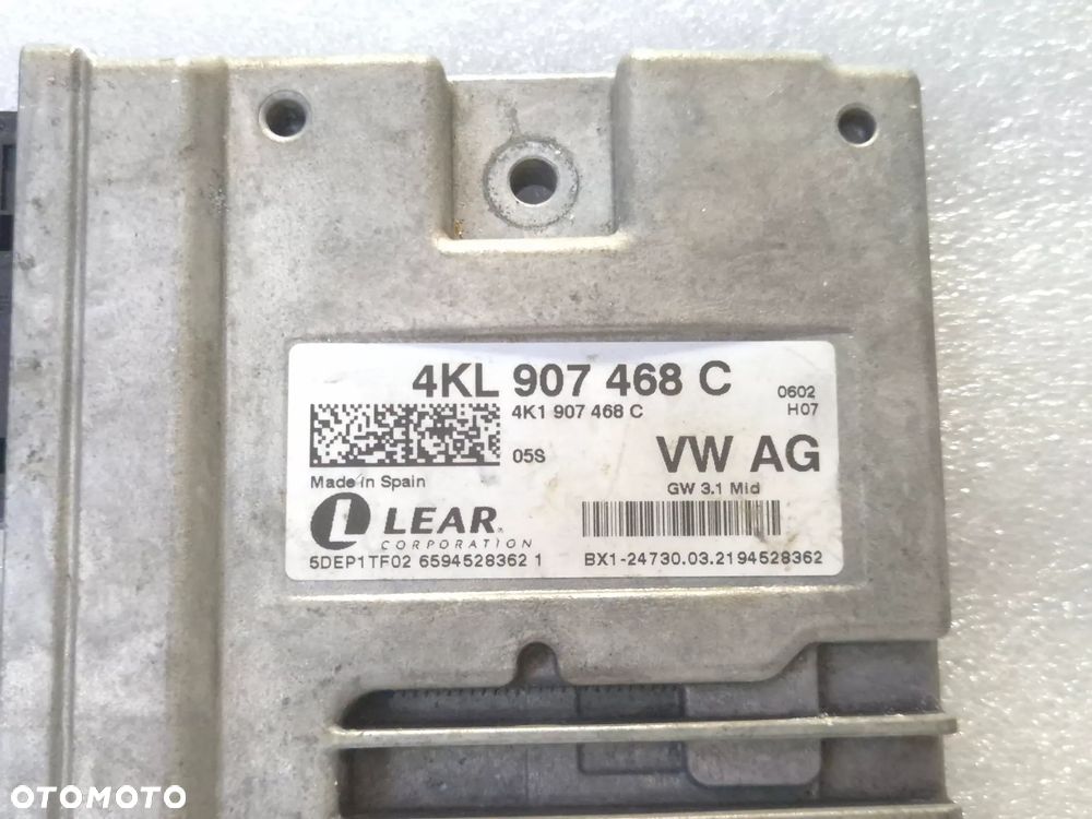 Moduł GATEWAY AUDI E-TRON GT 4KL907468E 4KL907468C - 4