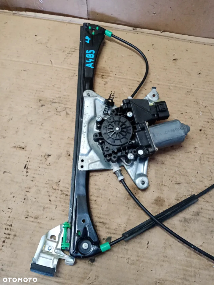 Mechanizm podnośnik szyby lewy przód Audi A4 B5 8D0837379C 8D0959801D - 2
