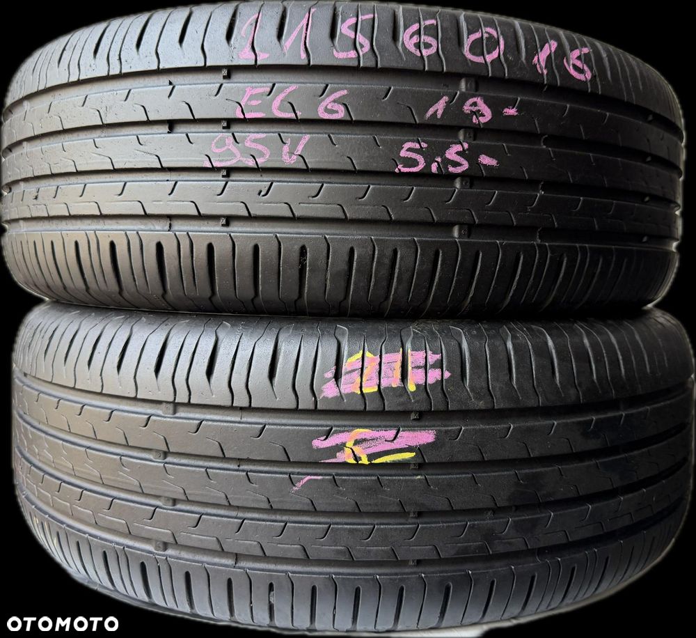 2 x 215/60R16 Continental Eco Contact 6 - 1