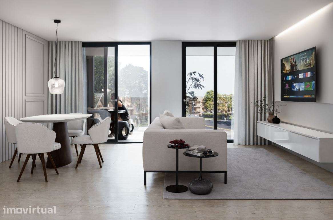 Apartamento T3, novo, em Pedrouços - Grande imagem: 2/15
