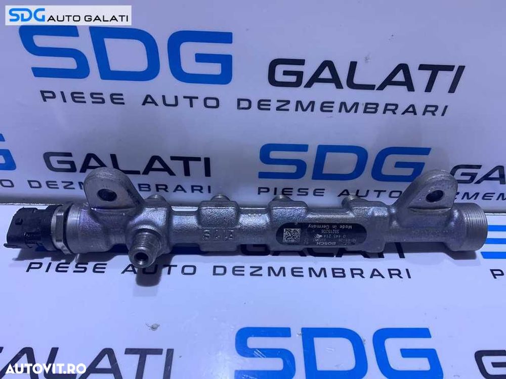 Rampa cu Senzor Presiune Injectoare Fiat 500L 1.6 JTD Multijet 2012 - Prezent Cod  55215208 0445214192[S0280] - 1