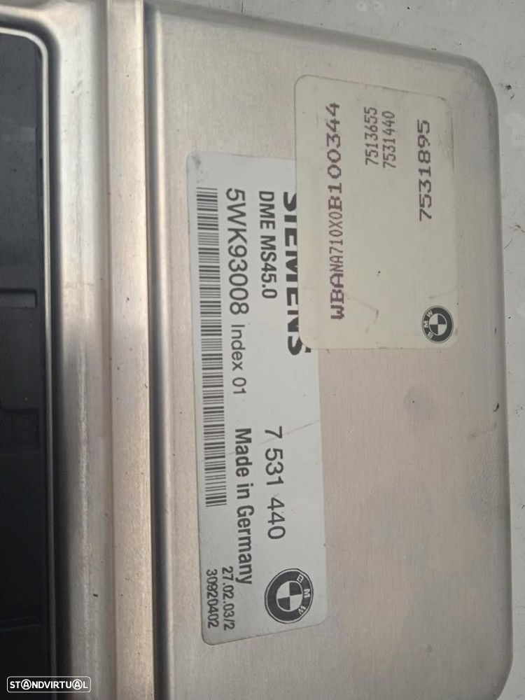 CENTRALINA MOTOR UCE BMW 5 2003 - 3
