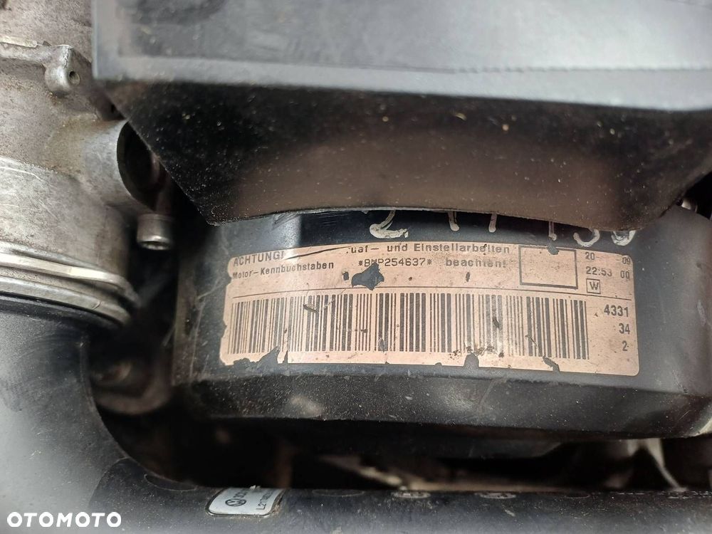 SILNIK DIESEL + UKŁAD WTRYSKOWY SKODA SUPERB II BMP - 2