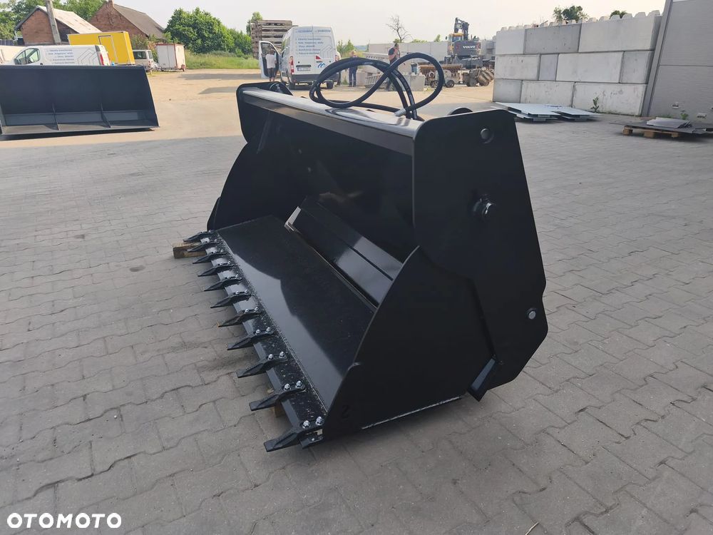 Łyżka budowlana 3w1 krokodyl, rekin, 220 cm, Komatsu, Volvo, Manitou, Bobcat, JCB, Schaffer - 5