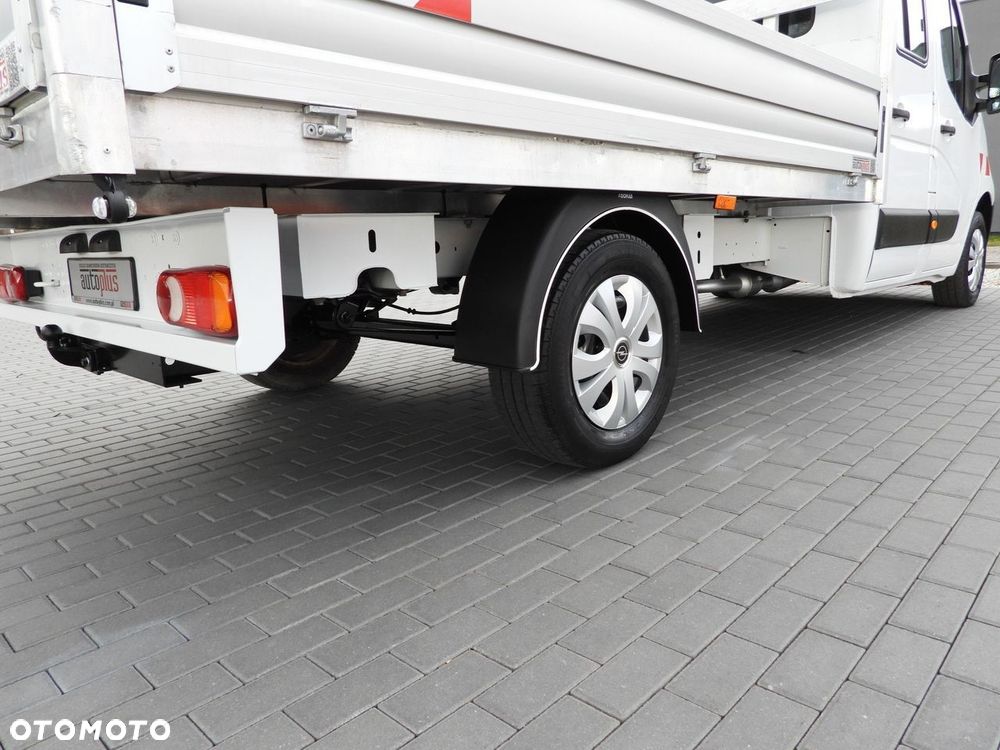 Opel MOVANO SKRZYNIA PODWÓJNA KABINA DOKA 7 MIEJSC TEMPOMAT KLIMATYZACJA  130KM - 17