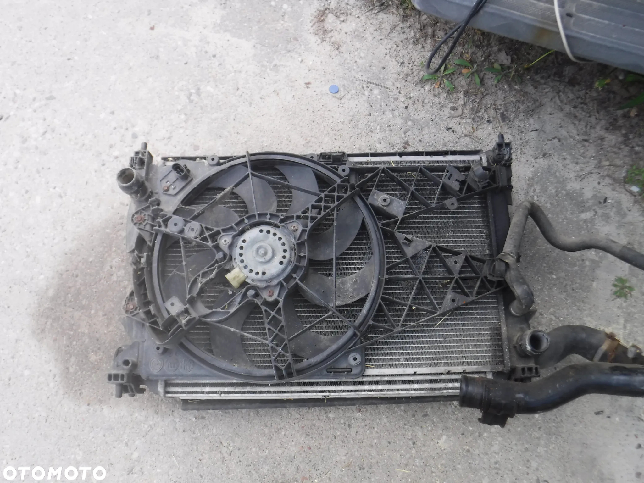 Fiat Doblo II Combo D chlodnice wentylator intercooler 1.3 CDTI - 2