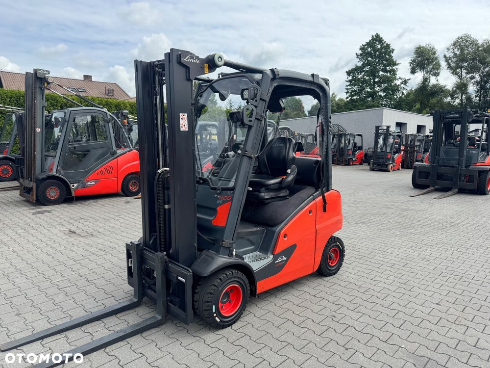 Linde Linde H20 Evo tylko 4050mth triplex wolny skok przesuw h16 h18 toyot