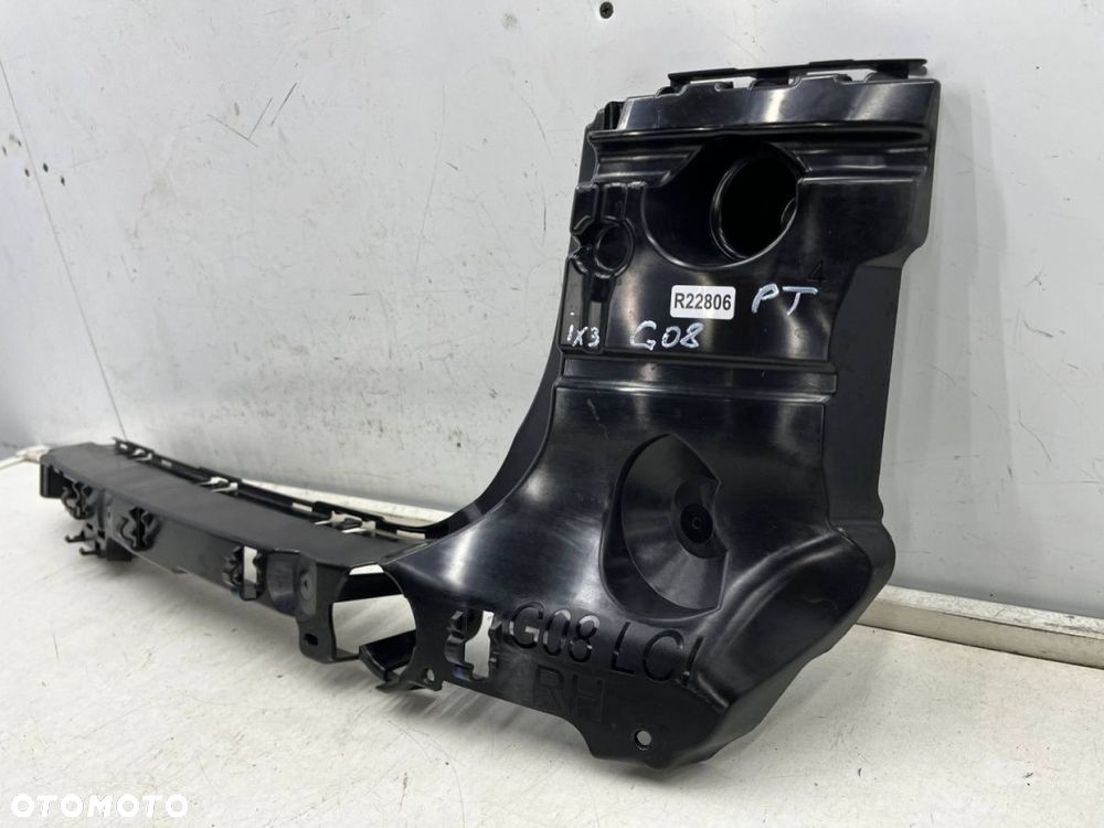 Ślizg BMW iX3 G08 LIFT 21-25r. prawy tylny wspornik mocowanie zderzaka wzmocnienie prawy tył 9850834 - 2