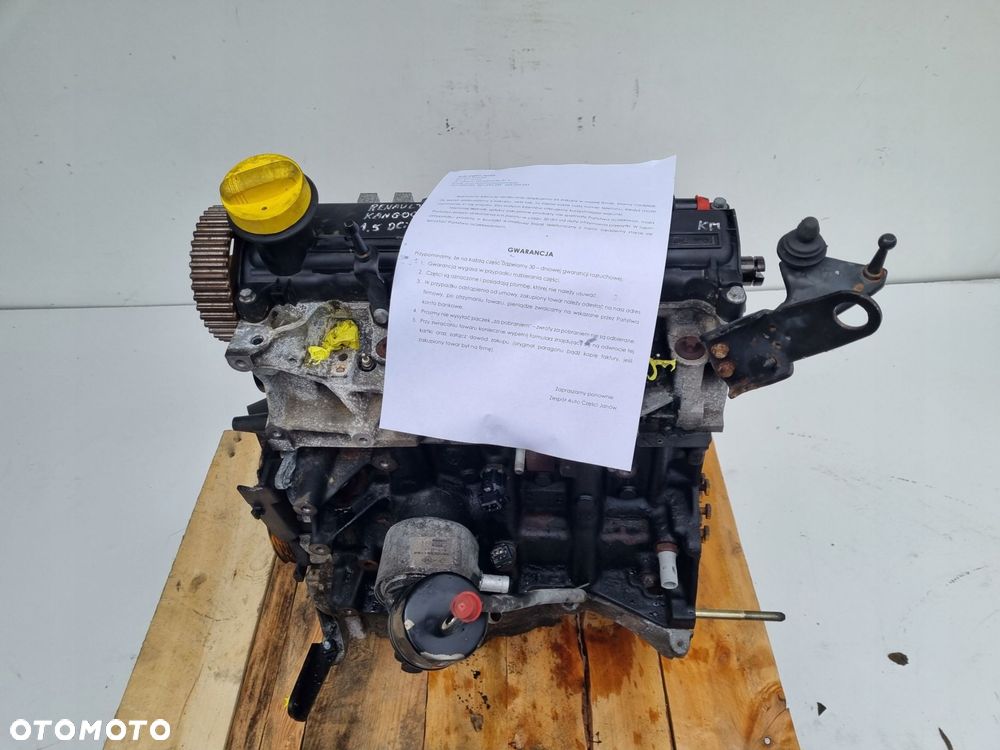 SILNIK Renault Kangoo II 1.5 DCI 82KM udokumentowane 189tyś K9K702 - 1