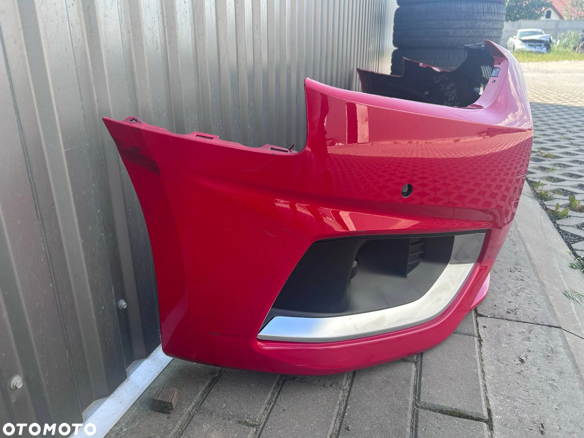 Audi A4 B9 Lift 8W Zderzak Przód Przedni Kompletny LY3U 4xPDC - 3