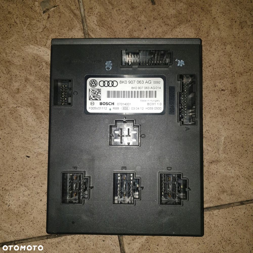 Modol audi b8 BCM1 8k0907063AG - 2