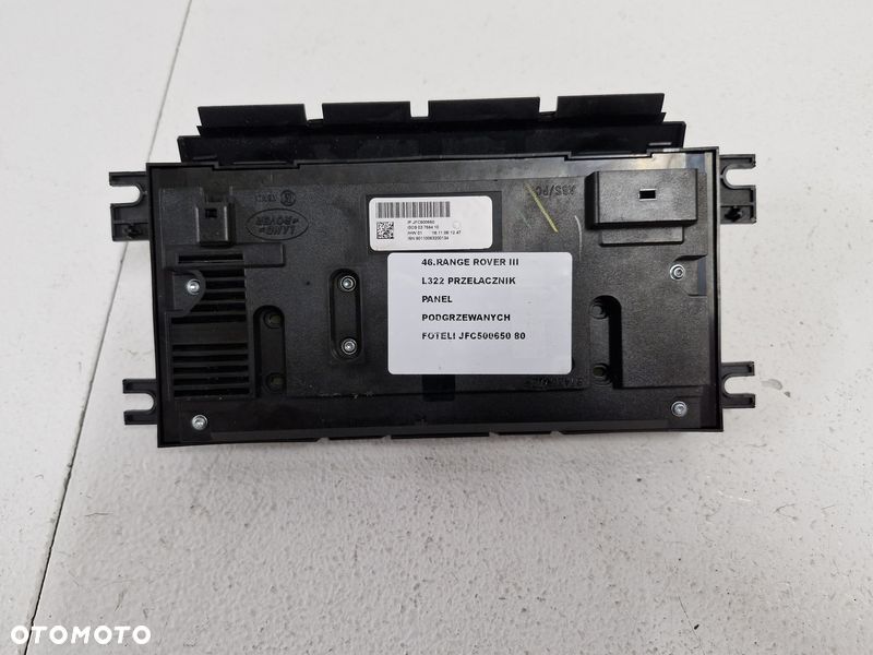 range rover iii l322 przełączniki panel podgrzewanych foteli jfc500650 - 5