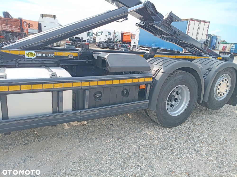 Scania R450,Hakowiec Meiller 20/70, Skrętna, Sprowadzona - 10