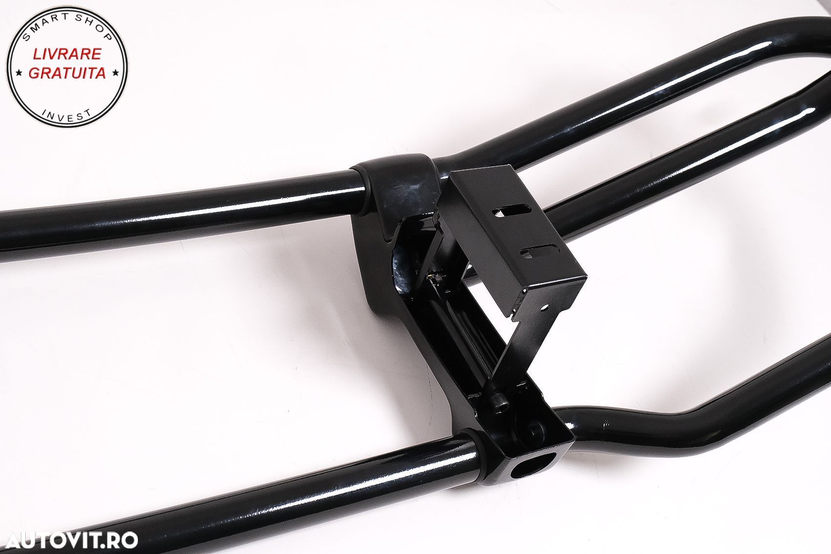 BullBar Bare Protectie Mercedes G-Class Facelift W463 W464 G63 (2018-) Negru Lucio- livrare gratuita - 8
