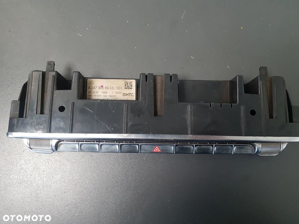 PANEL KLIMATYZACJI MErces w177 a2479056903 - 2