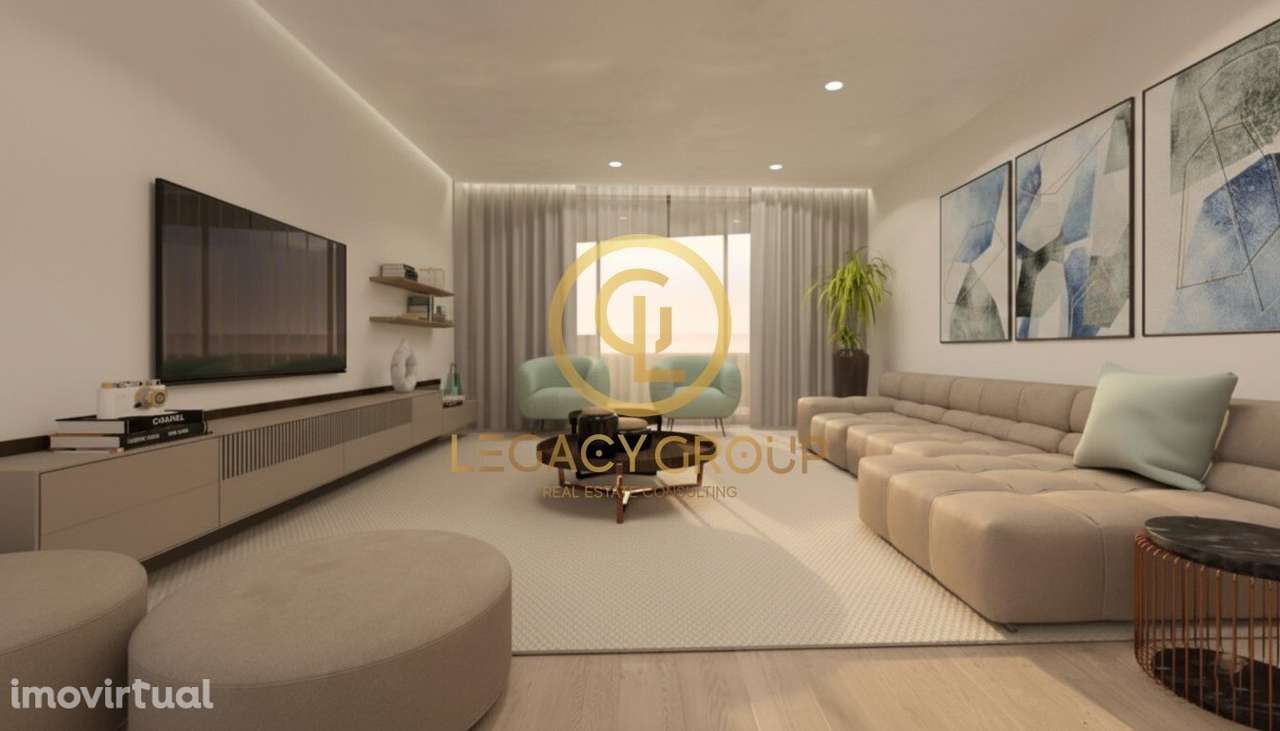 Exclusividade Absoluta no Coração de Faro: T3 de Luxo com Vista p/R... - Grande imagem: 3/11