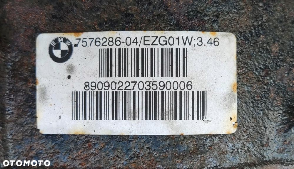 MOST DYFER DYFERENCJAŁ TYŁ BMW X3 E83 3.0D LIFT LCI 2006-2010 7576286 - 5