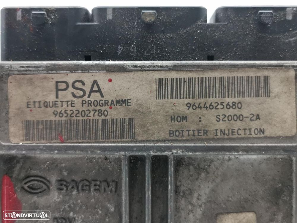 CENTRALINA MOTOR UCE PEUGEOT 206 FASTBACK 2004 - 1