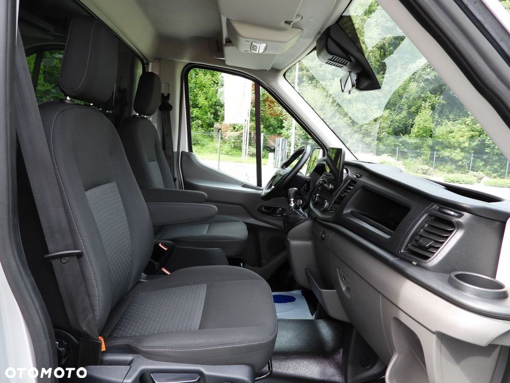 Ford TRANSIT PLANDEKA 10 PALET WEBASTO TEMPOMAT LEDY PNEUMATYKA KLIMATYZACJA  160KM - 38