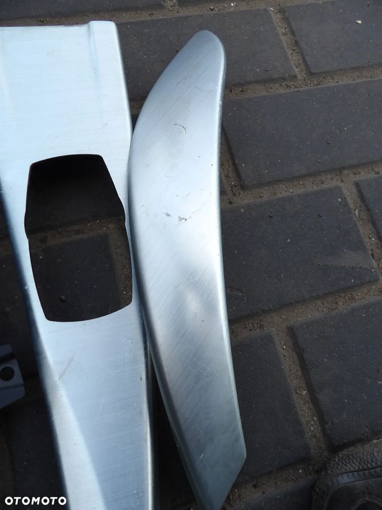 BMW - F30 - KOMPLET LISTEW OZDOBNYCH - DEKORY - KRATKI NAWIEWU - SZCZOTKOWANE ALUMINIUM - MANUAL - EUROPA - 9218549  9218551 - 7