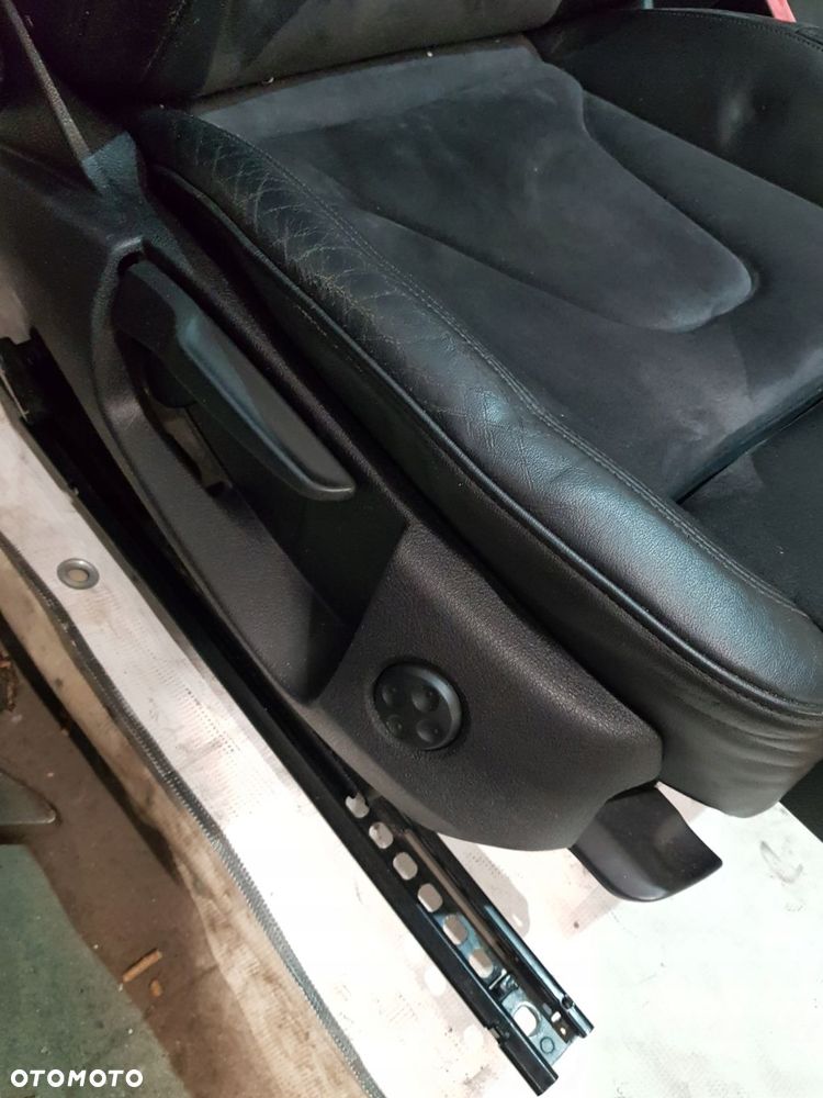 fotele kanapa komplet audi a4 b8 07- alcantara elektyczne eur - 6