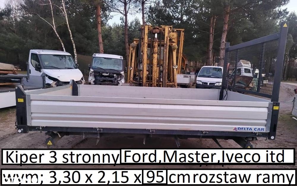 Kiper wywrot Ford Master Nissan Cabstar Atleon Iveco Daily dostawczak Nissan Ducato Mercedes Ford Mascot - 1