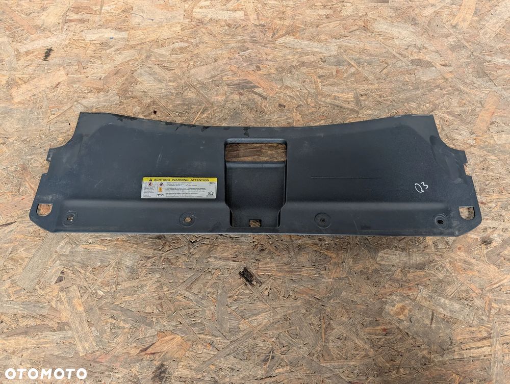 OSŁONA NAKŁADKA PASA PRZEDNIEGO AUDI Q3 8U  8U0807081B - 1