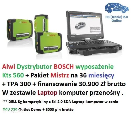 Eps 205 Bosch  tester wtryskiwaczy z bazą i kodowaniem . - 20