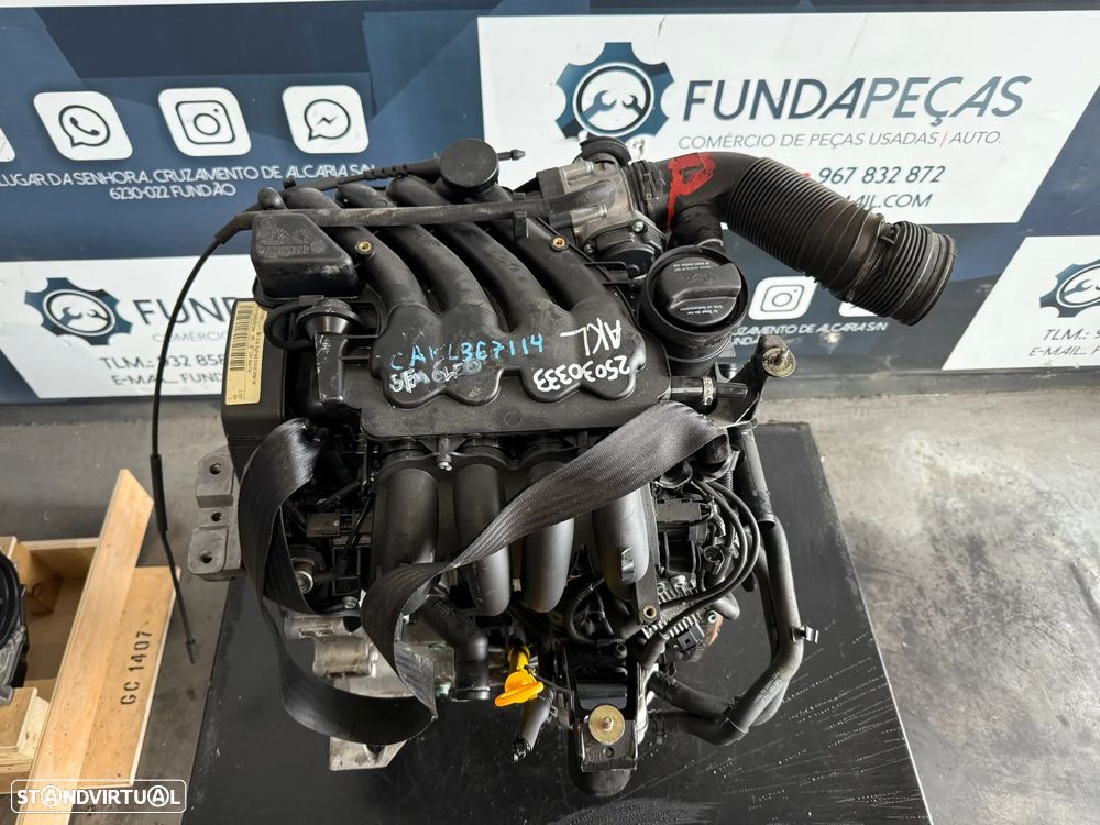 Motor Audi A3 8L 1.6i 100Cv Ref: AKL - 5