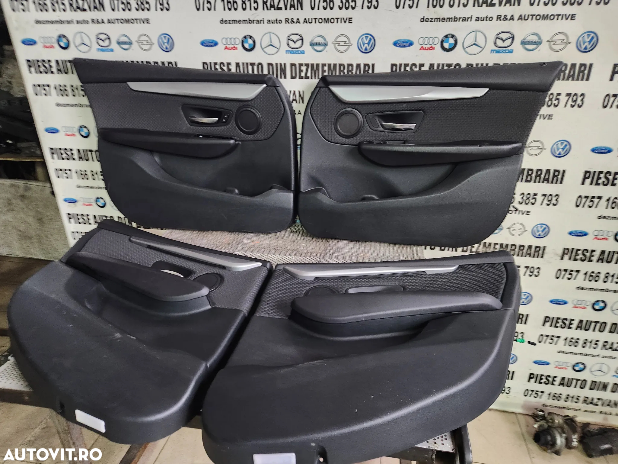 Fete Fata Tapiterie Usa Bmw Seria 2 F45 F46 Cu Lumini Ambientale Volan Stanga - 3