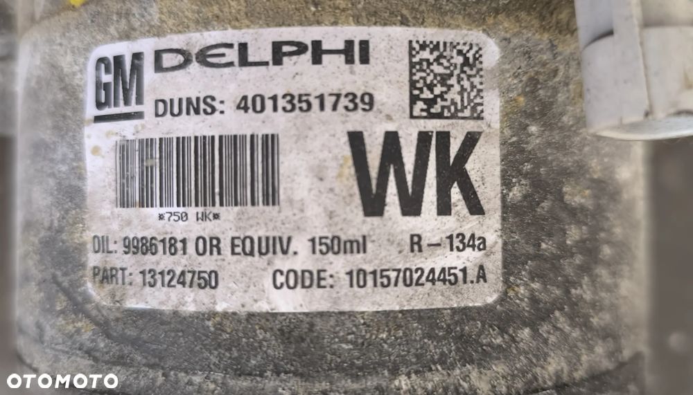 pompa kompresor klimatyzacji opel meriva A zafira B 9986181OR - 3