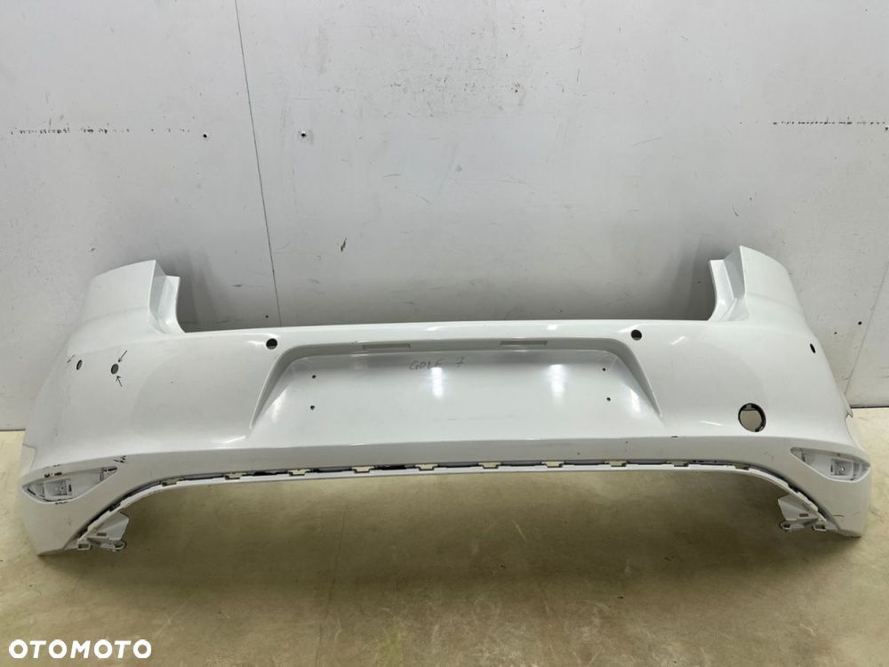 Zderzak tylny VW Golf VII 7 12-17r. Przedlift Hatchback HB tył 4XPDC 5G6807421 - 1