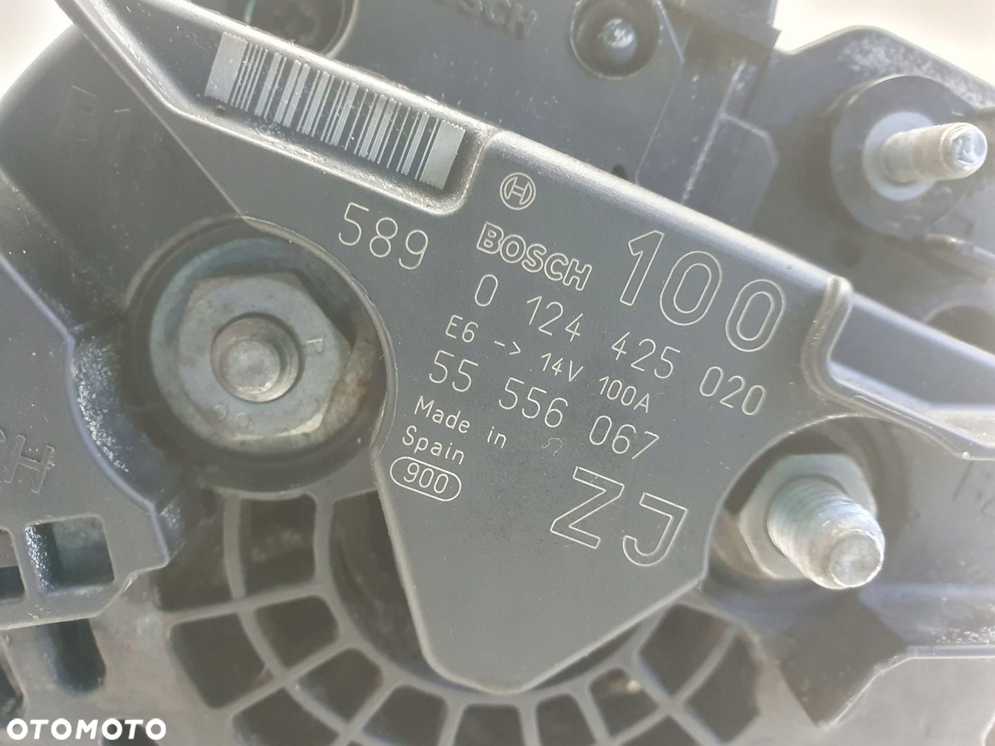 Opel Astra III H 1.6 16V ALTERNATOR 0124425020 100A ZJ - 2