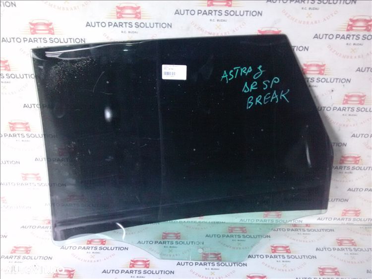 geam usa dreapta spate opel astra j - 1