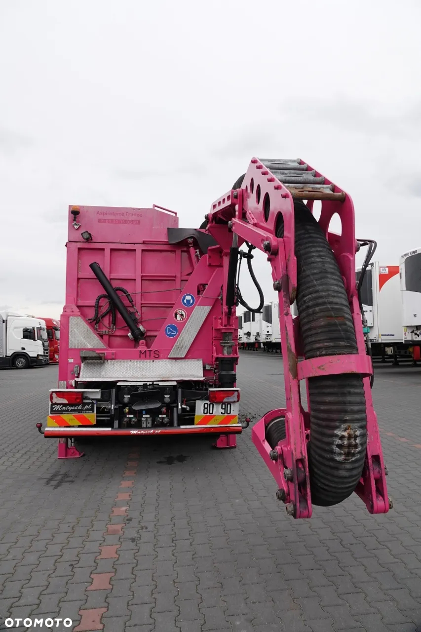 MAN TGS 35.480 / 8X4 / ASENIZACYJNY / ŁADOWARKA PRÓŻNIOWA / WUKO / MTS SAUGBAGGER /   STEROWANIE RADIOWE / - 11