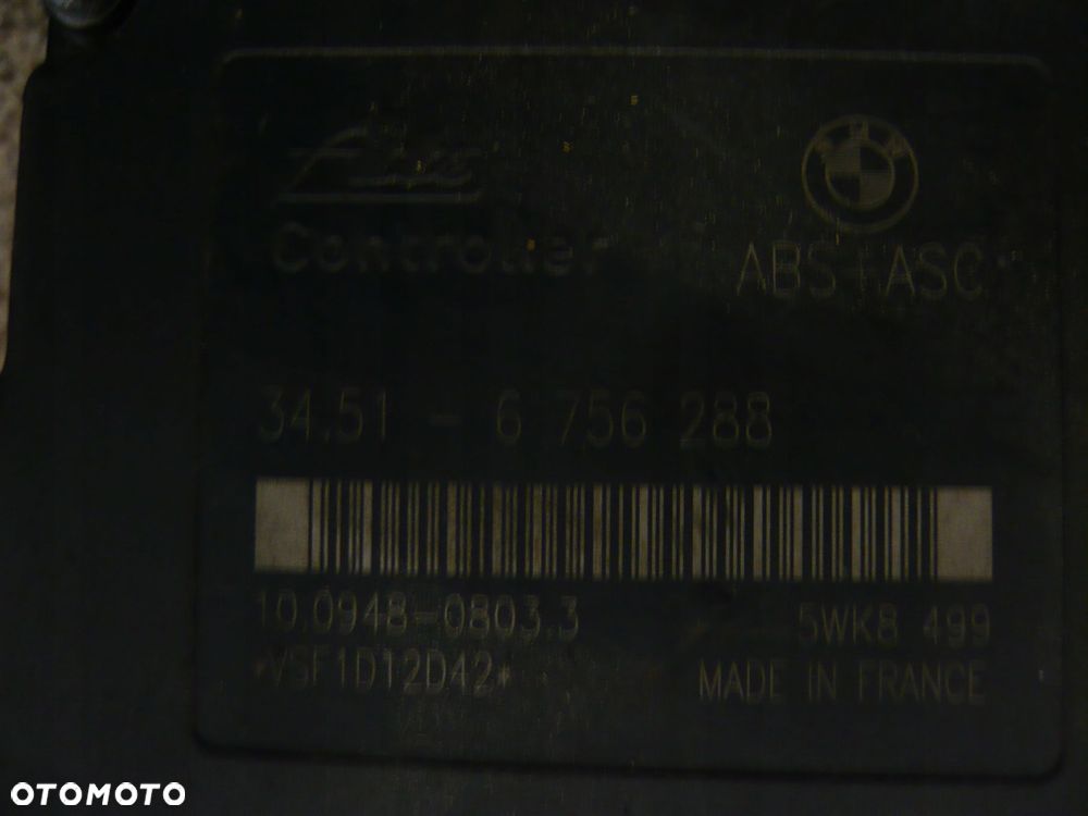 pompa hamulcowa abs 34.51-6756288 bmw serii 3 e46 - 3