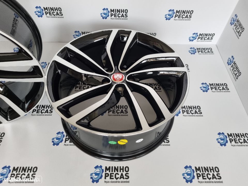 Jantes Jaguar XF em 20 Preto Polido - 7