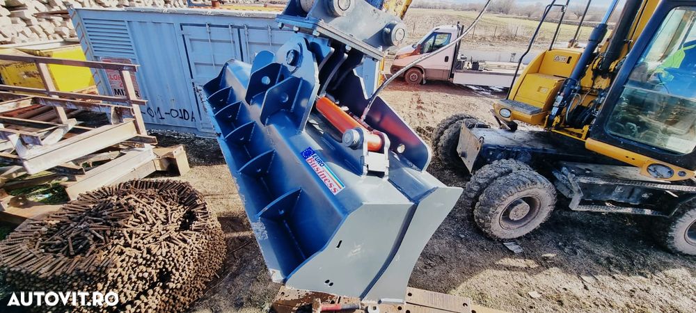 Cupa taluz inclinabil 20t 2000mm | Excavator | Heavy Duty - 8