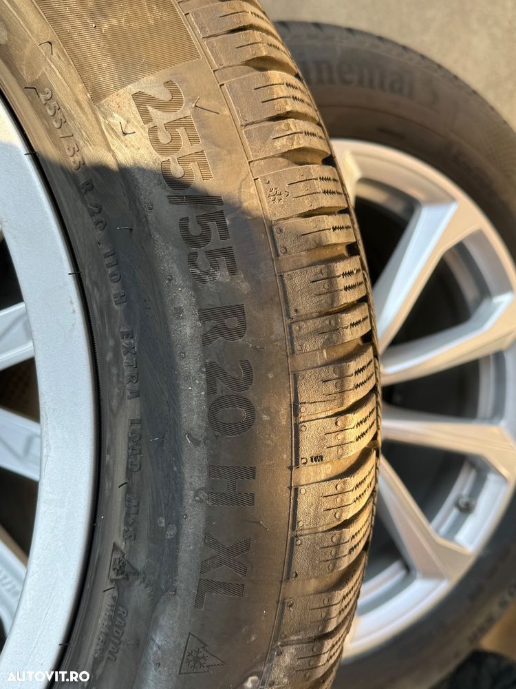 Vând jante originale BMW X7 G07 pe 20” cu anvelope iarnă - 12