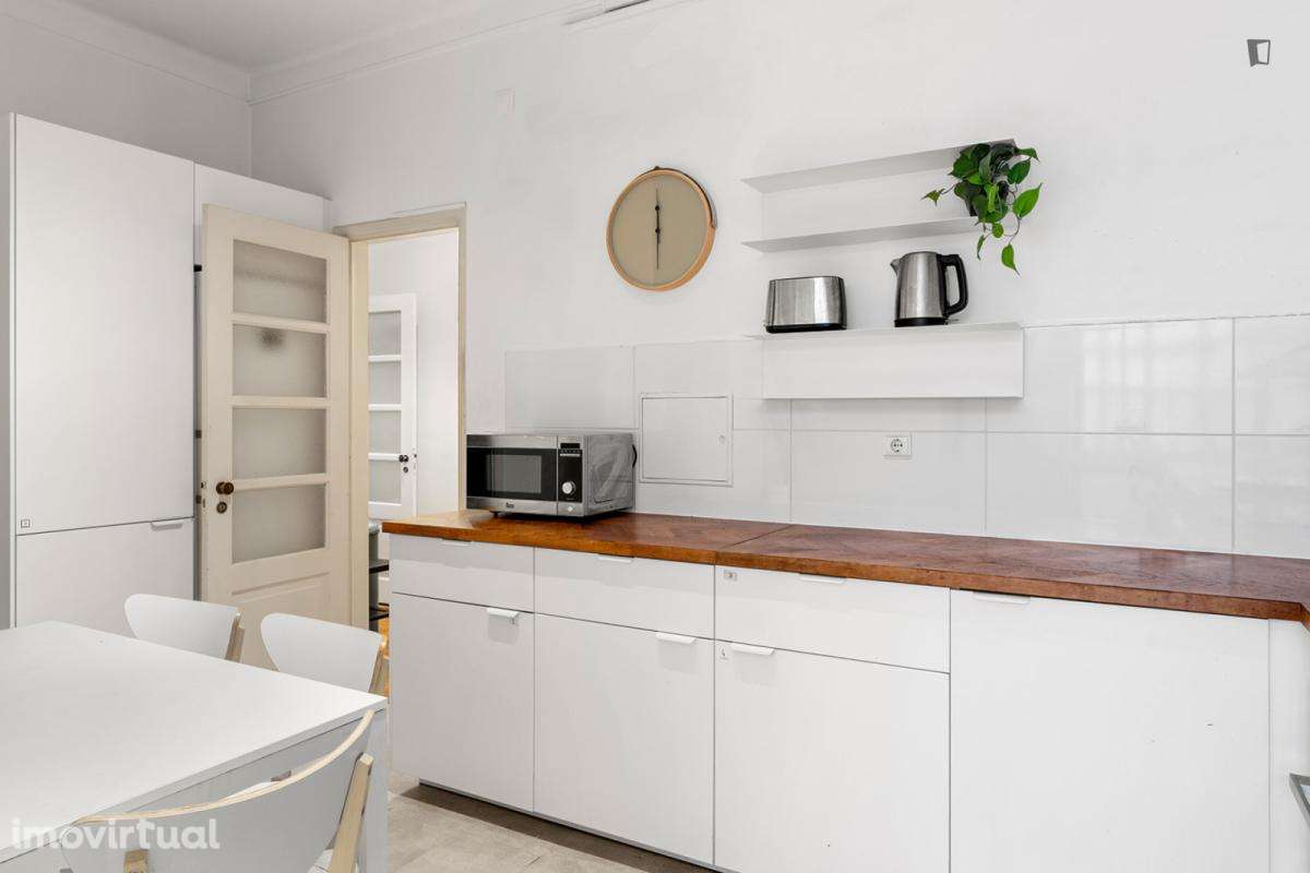 Quarto - localizado em Alvalade Lisbon - Grande imagem: 4/20