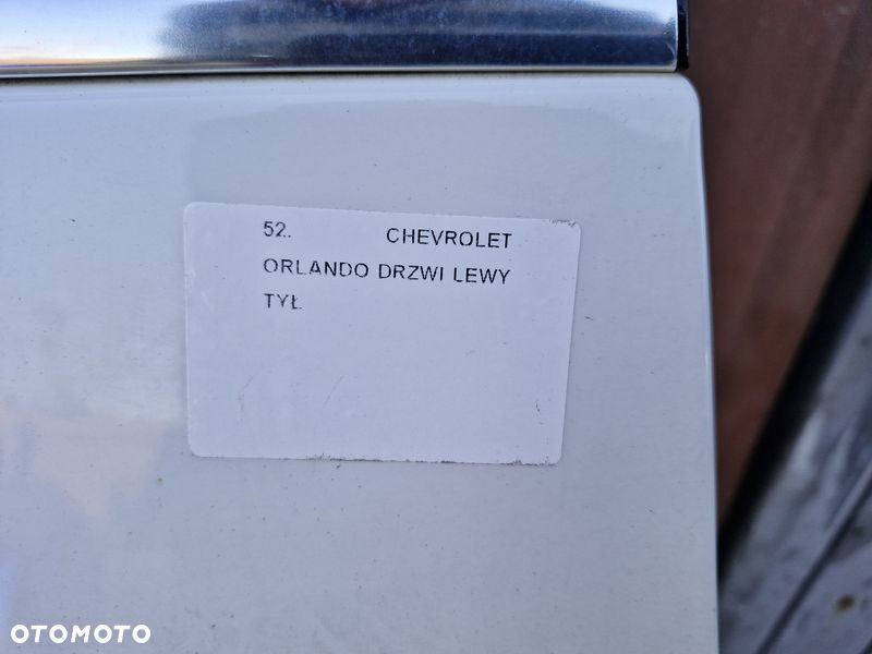 chevrolet orlando drzwi lewy tył tylne lewe - 2