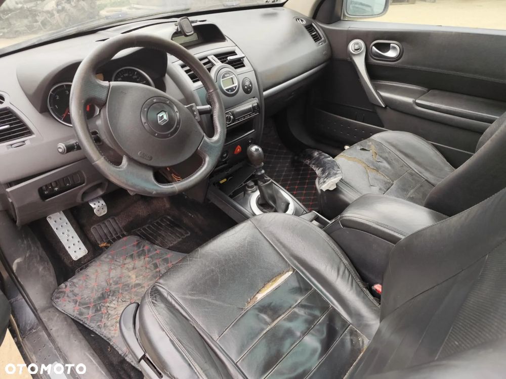 renault megane II lift fotel kanapa deska kokpit podsufitka boczek podłokietnik licznik panel szyb - 2