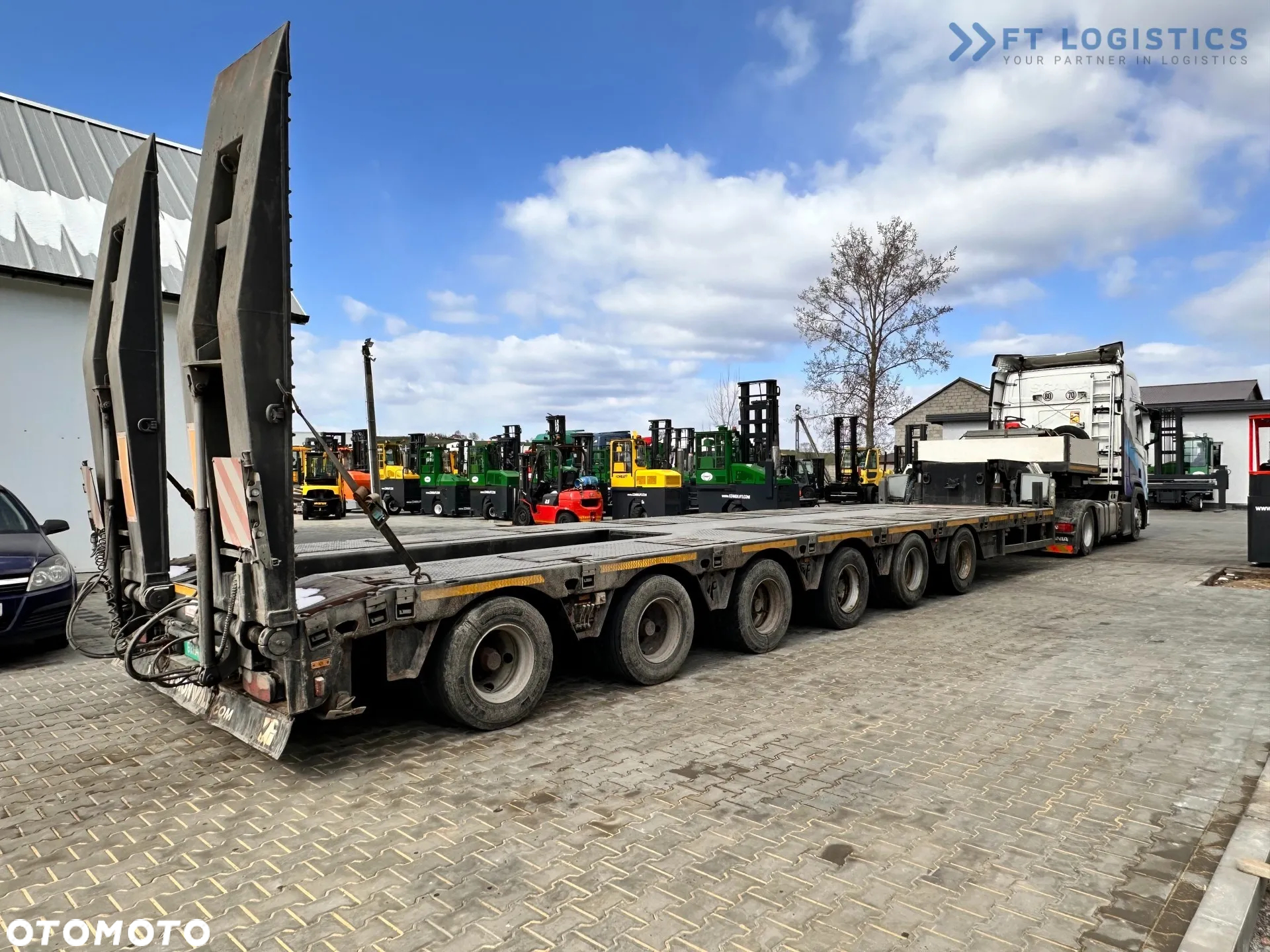 Faymonville FAYMONVILLE STZ-6WAU – 6 OSI – 92,2T DMC –  ROZCIĄG - 4 OSIE SKRĘTNE - HYDRAULICZNE NAJAZDY – ZAGŁĘBIENIE NA ŁYŻKĘ OD KOPARKI - STAN IDEALNY! - 13