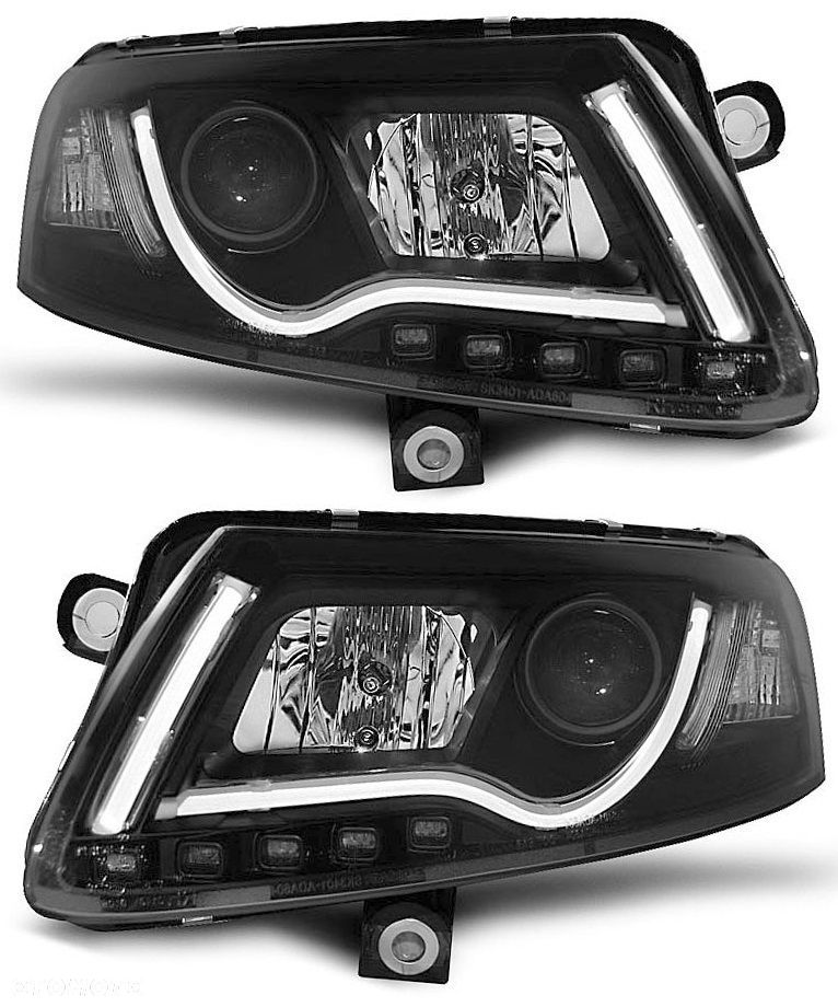 Reflektor Lampa Day line light LED Tube Neon Tuning Audi a6 C6 4f 2004-2008 - 1